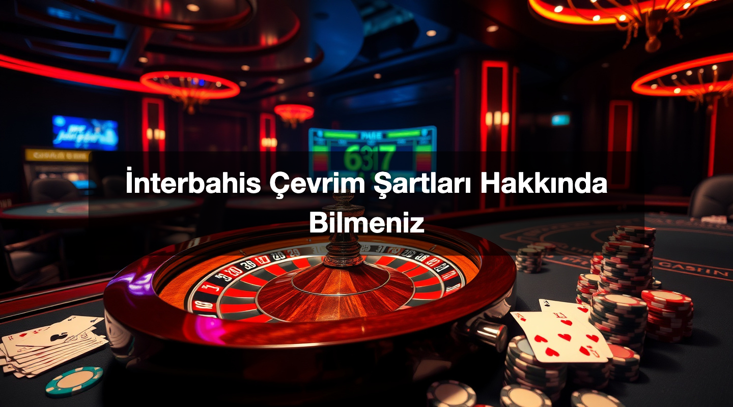 İnterbahis Çevrim Şartları Hakkında Bilmeniz